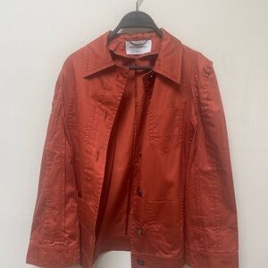 Viktor & Rolf Orange Utility Jacket Lightweight